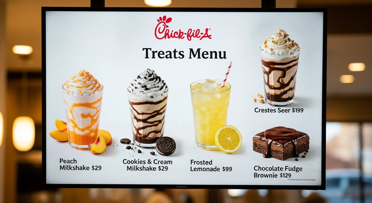 Chick-fil-A Treats Menu